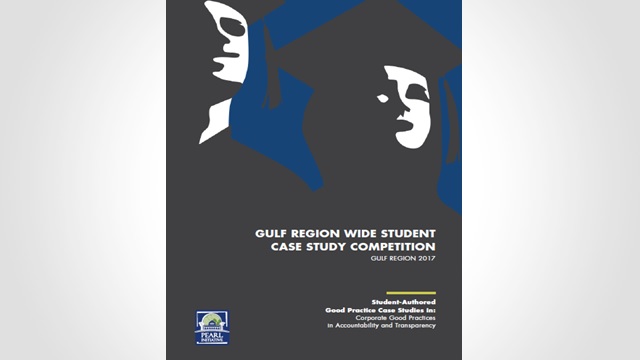 GULF REGION WIDE STUDENT CASE STUDY COMPETITION GULF REGION 2017