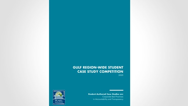 Gulf Region-Wide Student Case Study Competition 2020