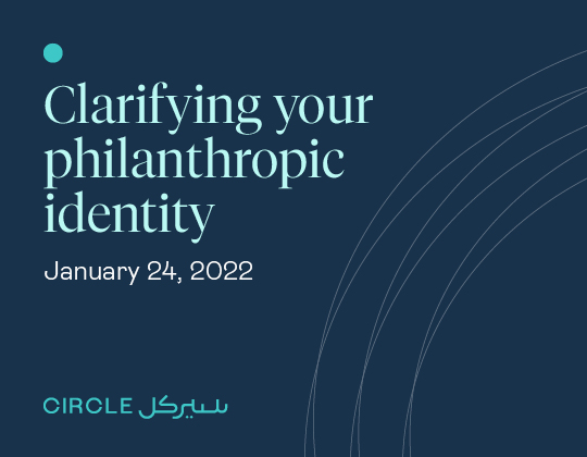 Clarifying Your Philanthropic Identity