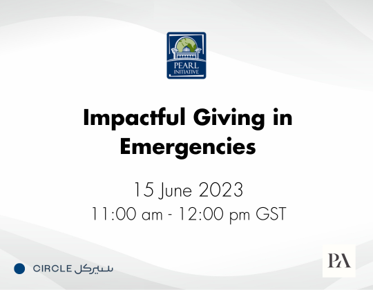 Impactful Giving in Emergencies
