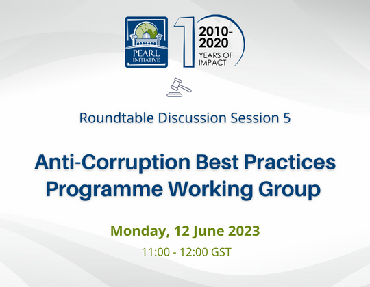 Anti-Corruption Best Practices Programme Working Group