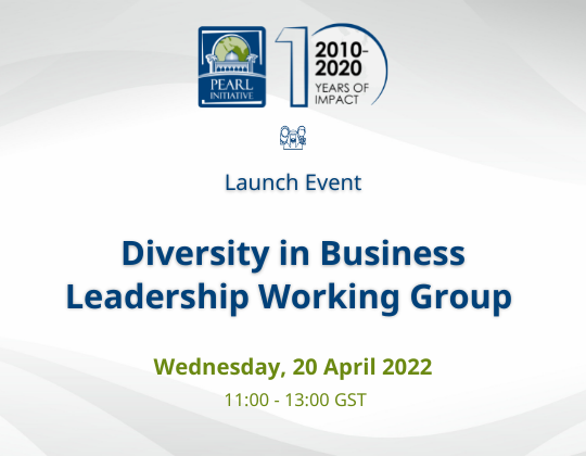 Launch Event – Diversity in Business Leadership Programme Working Group