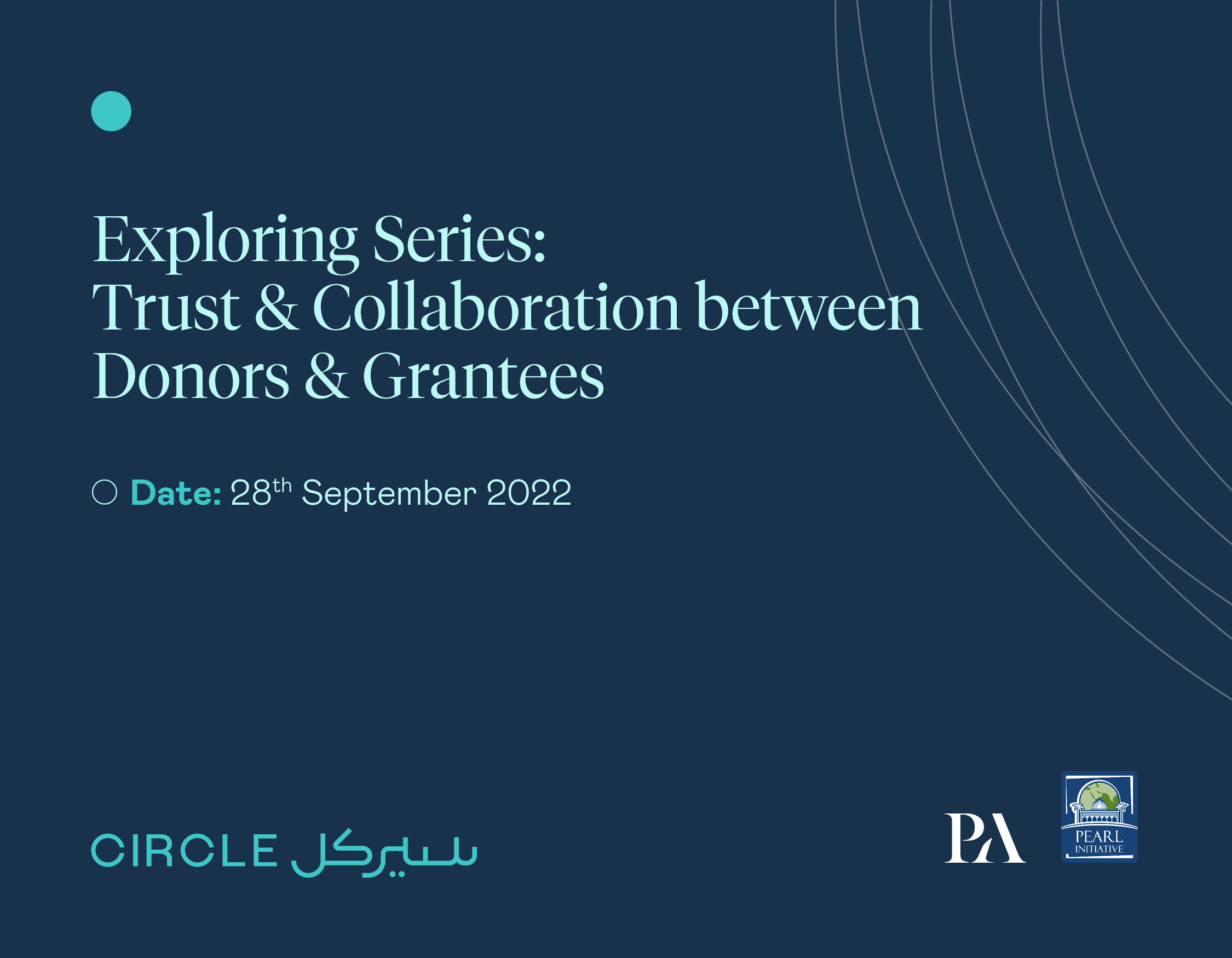 Exploring Series: Trust & Collaboration between Donors & Grantees