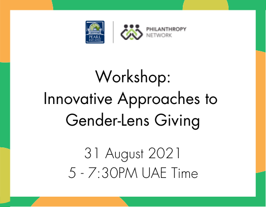 Workshop: Innovative Approaches to Gender-Lens Giving