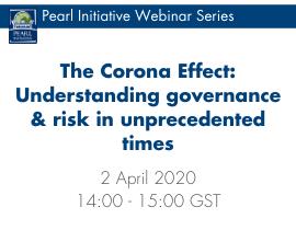 The Corona Effect: Understanding Governance and Risk in Unprecedented Times