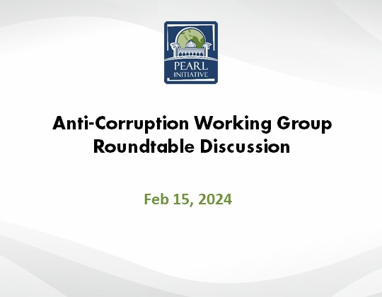 Anti-Corruption Working Group Round table Discussion