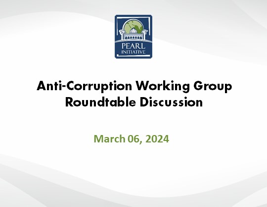 Anti-Corruption Working Group Round Table Discussion