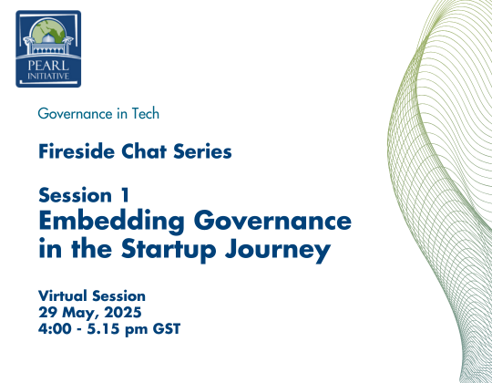 Fireside Chat Series – Embedding Governance in the Startup Journey