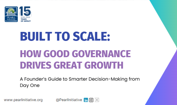 Built to Scale: How Good Governance Drives Great Growth