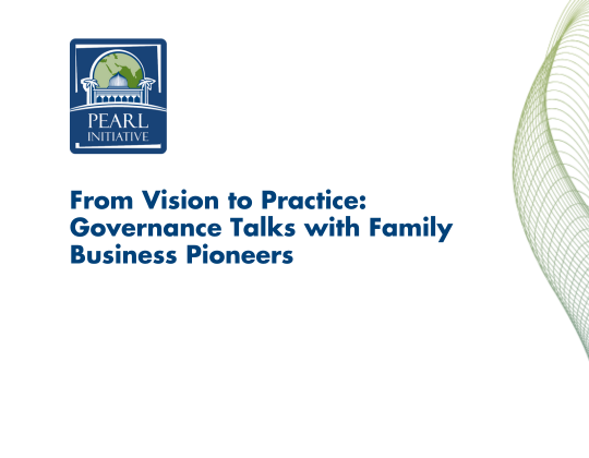 From Vision to Practice: Governance Talks with Family Business Pioneers