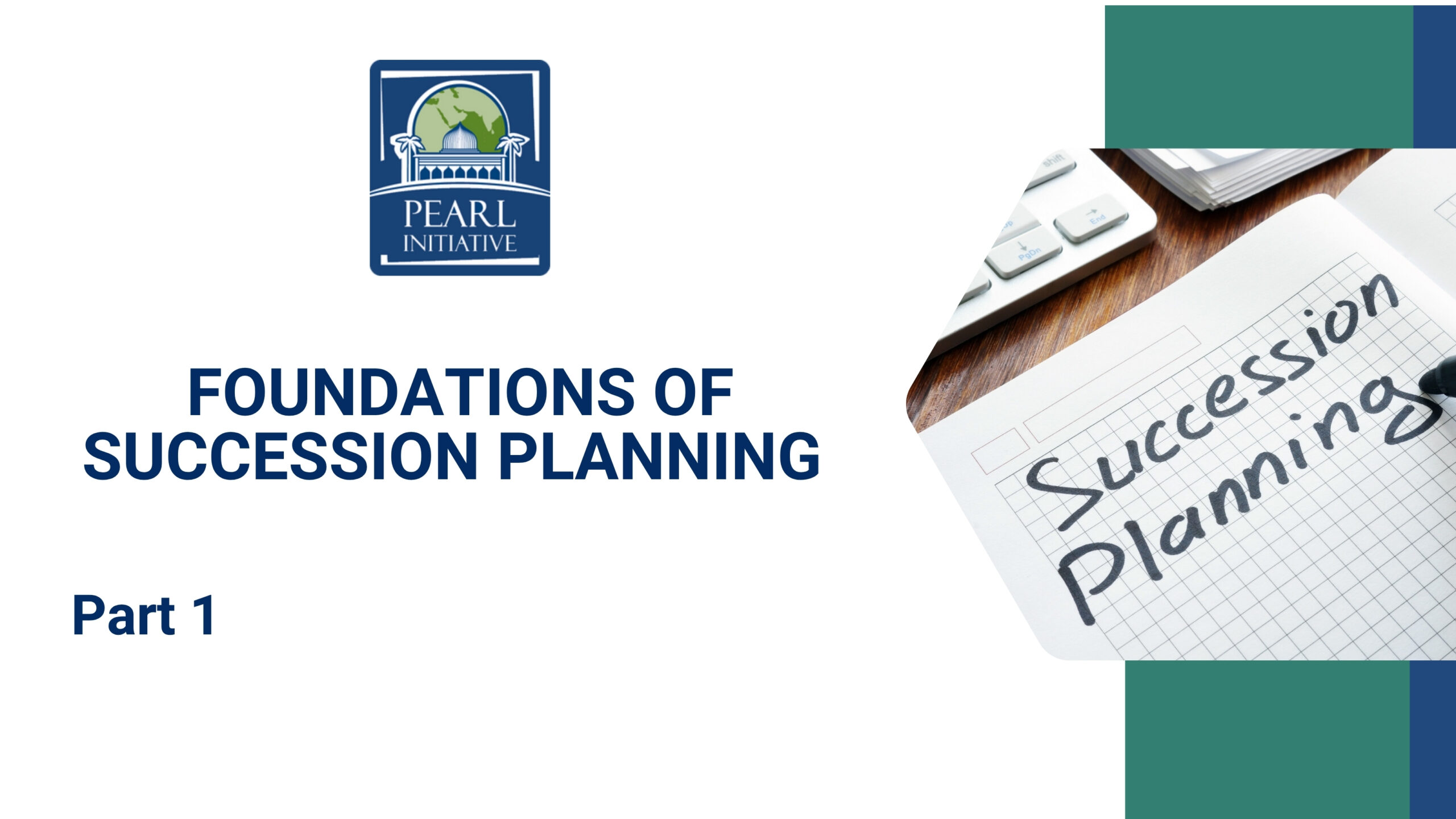 Foundations of Succession Planning