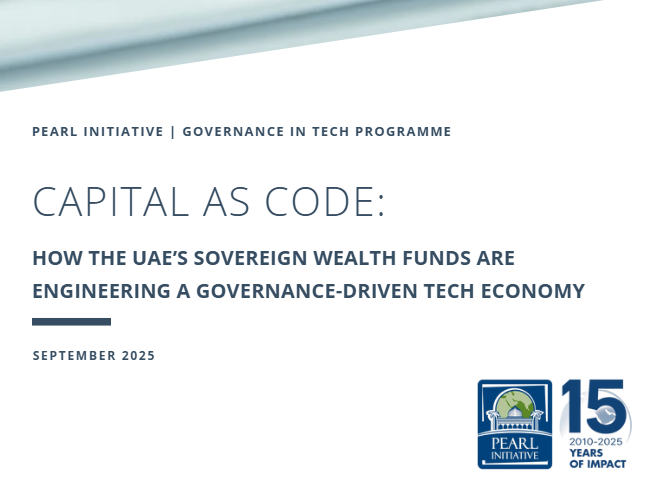 Capital as Code: How the UAE’s Sovereign Wealth Funds Are Engineering a Governance-Driven Tech Economy