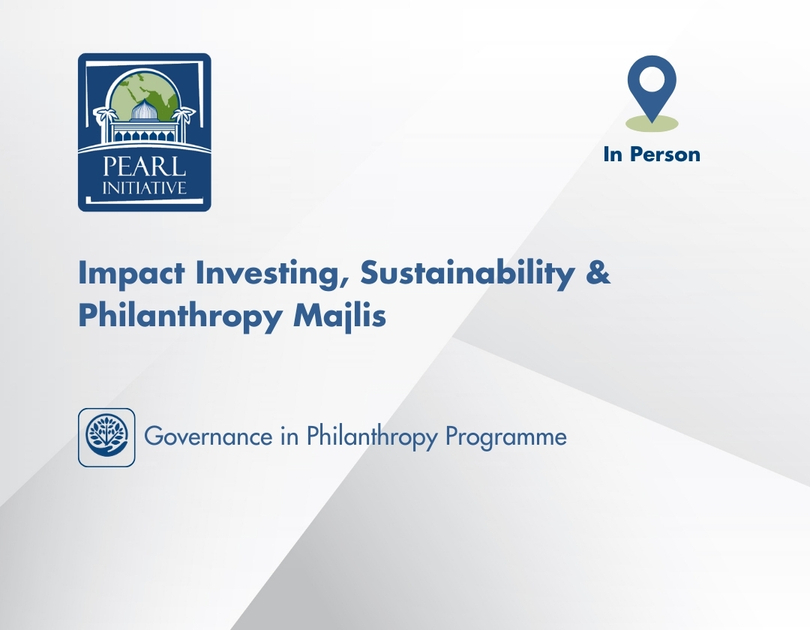 Impact Investing, Sustainability & Philanthropy Majlis