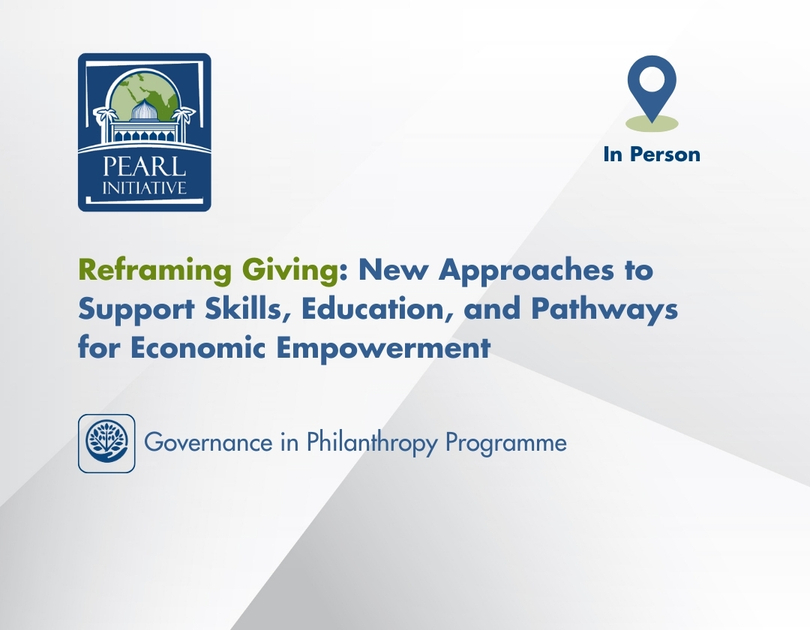 Reframing Giving: New Approaches to Support Skills, Education, and Pathways for Economic Empowerment