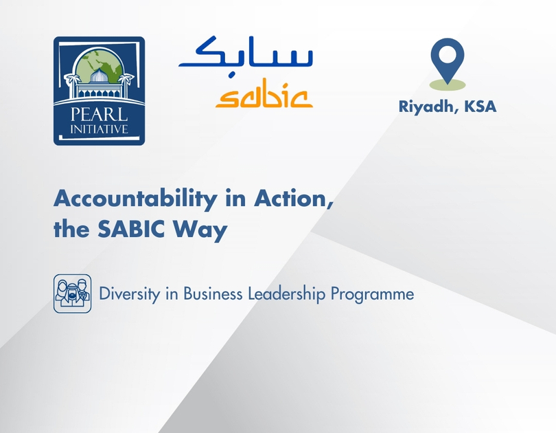 Accountability in Action, the SABIC Way