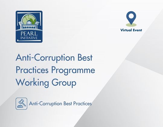 Anti Corruption Best Practices Working Group-Session 11